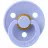 Пустышка Bibs BIBS - 100322C Suzeta Colour Latex, tetina rotunda, 0 luni + Hush-100322C