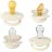 Suzeta Bibs BIBS-92340 Set 4 suzete Try-it collection 6 luni + Ivory-92340