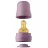 Biberon pentru bebelusi Bibs Kit pentru biberon din sticla BIBS Mauve