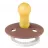 Suzeta Bibs Suzeta rotunda din latex BIBS Glow Woodchuck (6-18 luni)