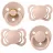 Suzeta Bibs Set 4 suzete BIBS Try-it Collection Blush (0-6 luni)