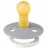 Suzeta Bibs Suzeta rotunda din latex BIBS Glow Cloud (6-18 luni)