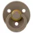 Suzeta Bibs BIBS-200243C Suzeta Colour Latex, tetina rotunda, 6 luni + DARK OAK-200243C