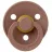 Suzeta Bibs Suzeta rotunda din latex BIBS Woodchuck (6-18 luni)