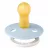 Suzeta Bibs Suzeta rotunda din latex BIBS Glow Baby Blue (6-18 luni)