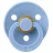 Suzeta Bibs Suzeta rotunda din latex BIBS Sky Blue (6-18 luni)