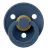 Suzeta Bibs BIBS-100280C Suzeta Colour Latex, tetina rotunda, 0 luni+ STEEL BLUE-100280C
