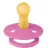 Suzeta Bibs BIBS-100321C Suzeta Colour Latex, tetina rotunda, 0 luni + Bubblegum-100321C