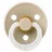 Пустышка Bibs Suzeta rotunda din latex BIBS Glow Vanilla (18-36 luni)