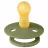 Suzeta Bibs BIBS -200275C suzeta Colour Latex, tetina rotunda, 6 luni  OLIVE-200275C