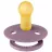 Suzeta Bibs Suzeta rotunda din latex BIBS Mauve (6-18 luni)