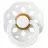 Suzeta Bibs BIBS-210211C Suzeta Boheme Latex, tetina rotunda, 0 luni + WHITE-210211C