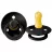 Suzeta Bibs BIBS-100210C  Suzeta Colour Latex, tetina rotunda, 0 luni + BLACK-100210C