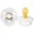 Suzeta Bibs Suzeta rotunda din latex BIBS White (0-6 luni)