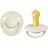 Suzeta Bibs BIBS-1110216C Suzeta De Lux Latex, tetina rotunda, 0 luni + IVORY-1110216C