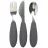 Set tacâmuri pentru copii Bibs Set tacamuri din otel inoxidabil BIBS Iron