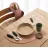 Set tacâmuri pentru copii Bibs Set tacamuri din otel inoxidabil BIBS Dark Oak