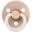 Suzeta Bibs Suzeta rotunda din latex BIBS Glow Blush (6-18 luni) - Ambalaj premium