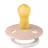 Suzeta Bibs BIBS-100256C  Suzeta Fosforescenta Colour Glow Latex, tetina rotunda, 0 luni + BLUSH-100256C