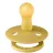 Suzeta Bibs BIBS-100254C Suzeta Colour Latex, tetina rotunda, 0 luni + Mustard-100254C