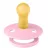 Пустышка Bibs BIBS-100234C  Suzeta Colour Latex, tetina rotunda, 0 luni + BABY PINK-100234C