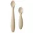 Набор детских столовых приборов Bibs Set 2 lingurite BIBS Vanilla