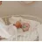 Pelinca Bibs Set de 2 museline BIBS Ivory, 70x70 cm
