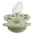 Suzeta Bibs Suzeta anatomica din silicon BIBS Infinity Sage (6-18 luni)