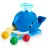 Игрушка Bright Starts Jucarie Bright Starts balena cu bile multicolore