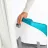 Scaun de masa Bright Starts Booster Ingenuity Toddler SmartClean Peacock Blue