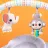 Детское кресло-качалка Bright Starts Leagan portabil Bright Starts Whimsical Wild™