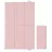 Saltea infasat Ceba Baby Saltea de infasat pliabila Ceba Baby Basic Pink, 80x50