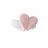 Perna Doomoo Pernita termica anti-colici din bumbac organic Doomoo, cu interior din samburi naturali Snoogy Love Pink-SY