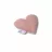 Perna Doomoo Pernita termica anti-colici din bumbac organic Doomoo, cu interior din samburi naturali Snoogy Love Pink-SY