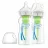 Бутылочка для кормления Dr. Brown's Set 2 biberoane cu gat larg Dr. Brown's Options+, 270 ml