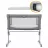 Кроватка Joie Patut pliant 2 in 1 Joie Roomie Gray Flannel