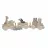 Игрушка Jollein Jucarie din lemn Jollein Toy Train Jungle Jambo