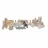 Игрушка Jollein Jucarie din lemn Jollein Toy Train Jungle Jambo