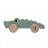 Jucarie Jollein Jucarie din lemn Jollein Crocodile on wheels Jungle Jambo