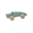 Jucarie Jollein Jucarie din lemn Jollein Crocodile on wheels Jungle Jambo