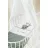 Baldachine Jollein Voal baldachin Vintage Jollein White, 155 cm