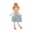 Игрушка Jollein Jucarie de plus Jollein Doll Rose