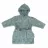 Halate pentru copii Jollein Halatel de baie Jollein Miffy Jacquard Sea Green (3-4 ani)