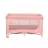 Patut pliabil Kikkaboo Patut pliabil cu 2 niveluri KikkaBoo Medley Pink 2023