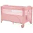 Манеж Kikkaboo Patut pliabil cu 2 niveluri KikkaBoo Milky Way Pink 2023