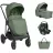 Коляска Kikkaboo Carucior 3 in 1 KikkaBoo Chiara Army Green
