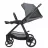 Carucior Kikkaboo Carucior 3 in 1 KikkaBoo Mia Grey