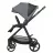 Carucior Kikkaboo Carucior 3 in 1 KikkaBoo Mia Grey