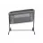 Кроватка Kikkaboo Patut co-sleeper KikkaBoo Noah Dark Grey 2025