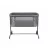 Кроватка Kikkaboo Patut co-sleeper KikkaBoo Noah Dark Grey 2025